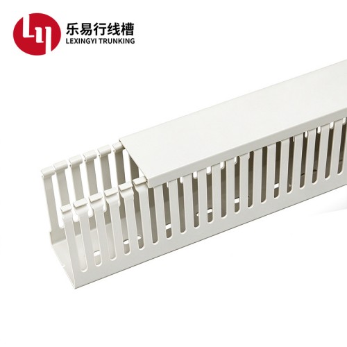 白色开口PVC配线槽