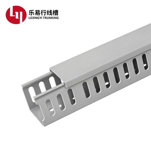 深灰色闭口PVC配线槽